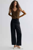 Fringe Metallic Tank Gold-tone