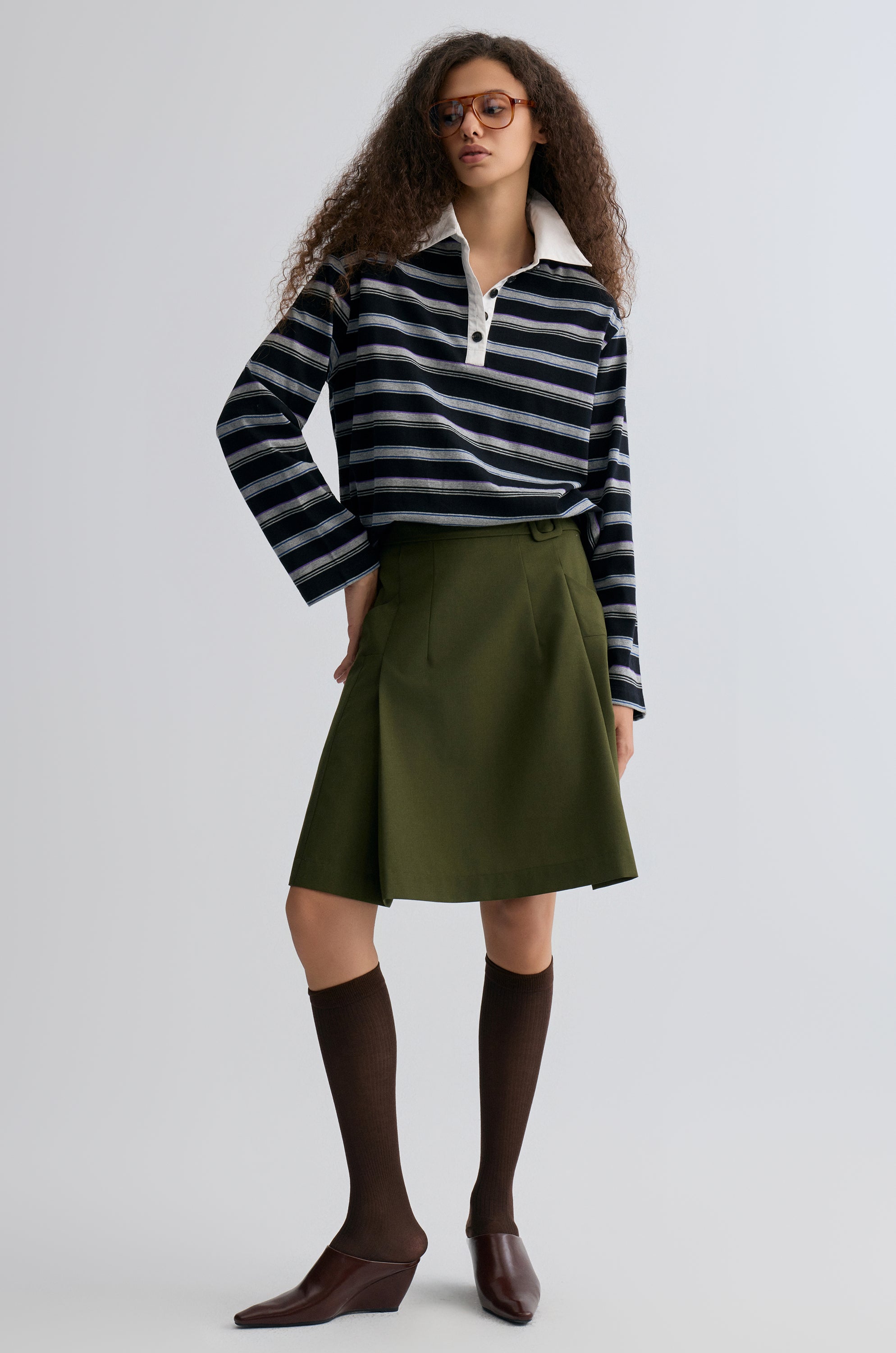 Rugby Stripe Polo Shirt