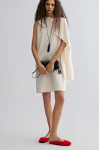 Opera Cape Dress Ivory