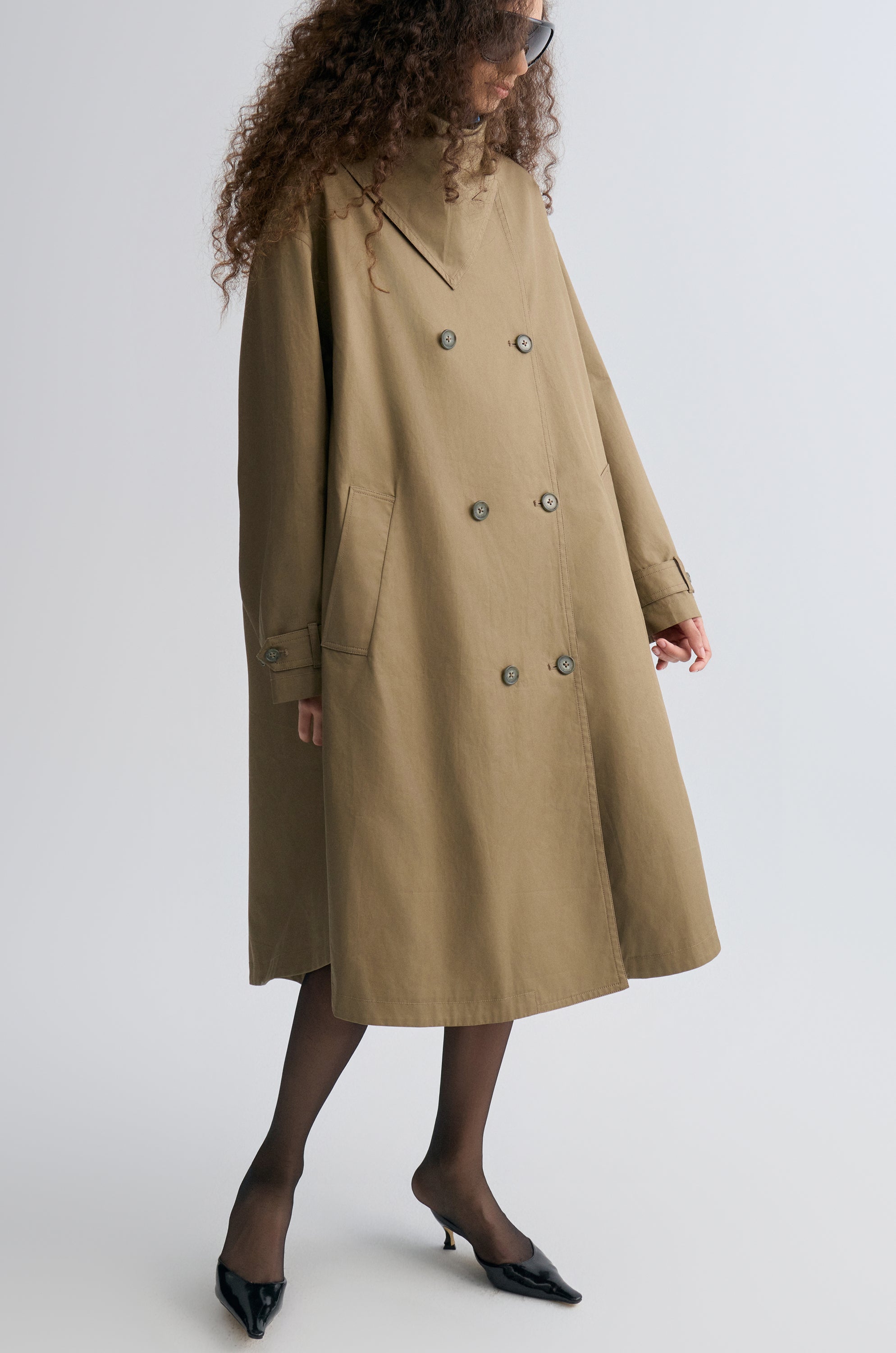 Signature Scarf Trench Coat
