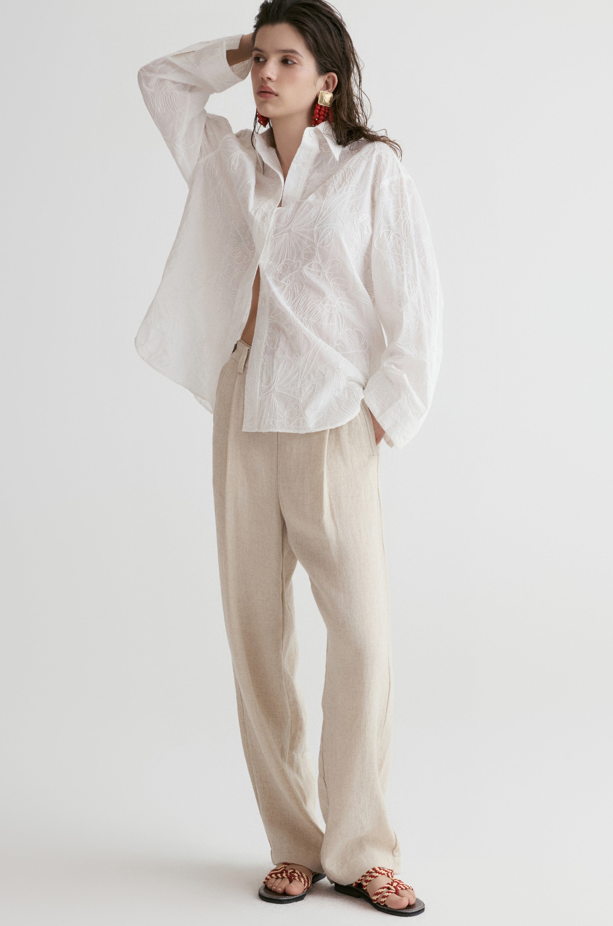 Majorelle Embroidered Shirt