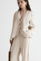 Annie Two-Piece Linen Blazer