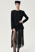 Margot Reversible Tailored Blazer Black