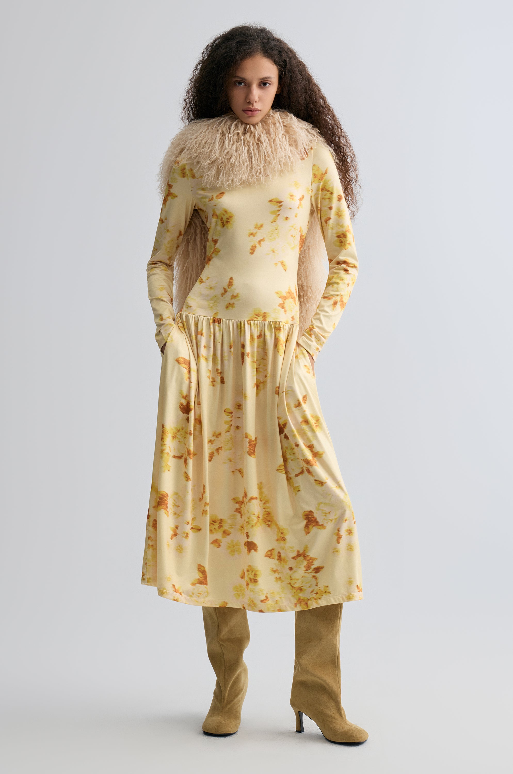 Rosetta Stretch-jersey Dress