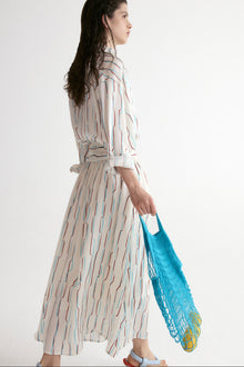 Santorini Full Skirt in Viscose Silk