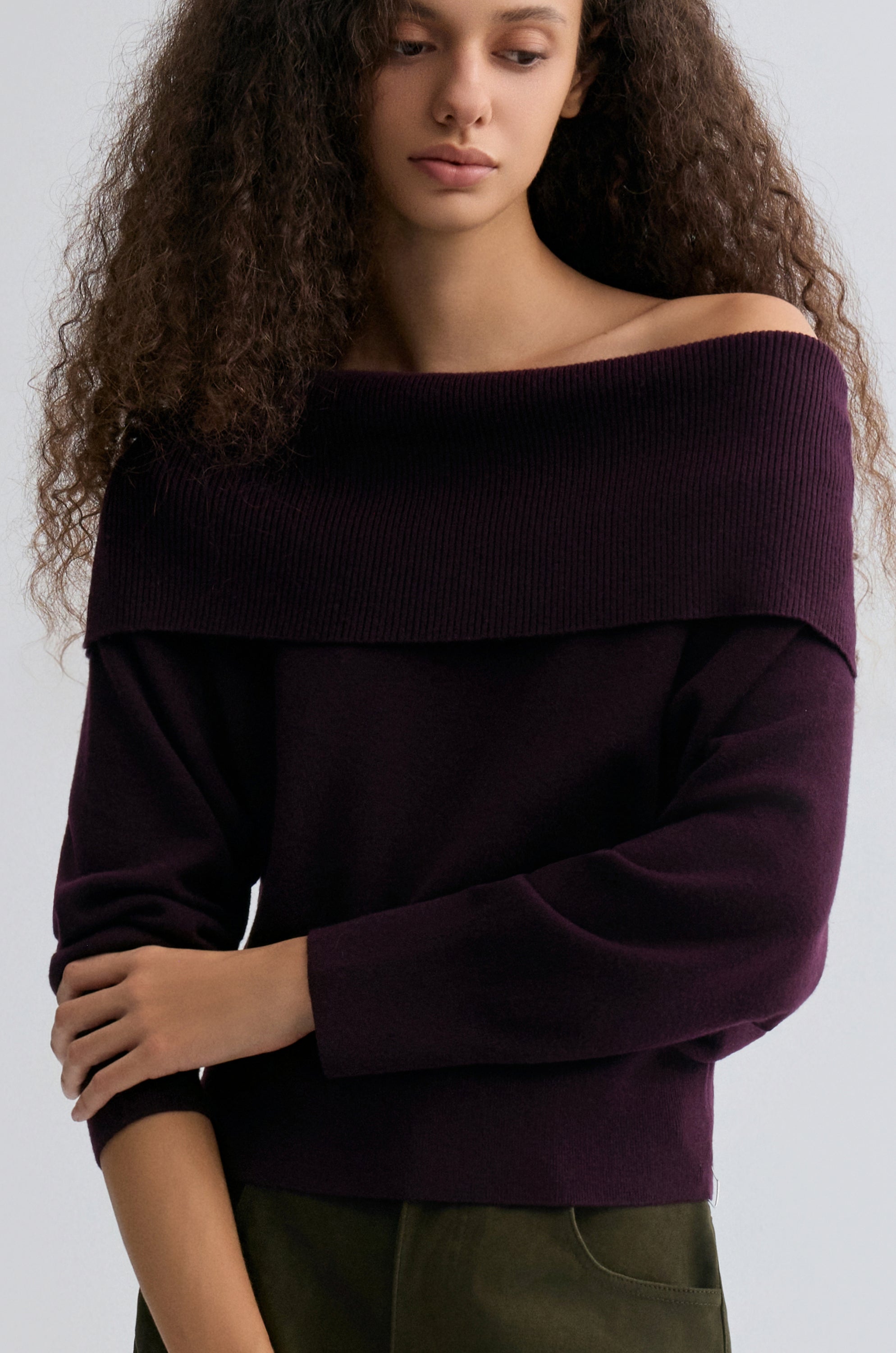 Carrie Off-the-shoulder Sweater