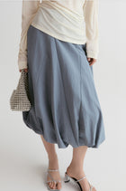 Amalfi Ballon Skirt-Ultimate Gray