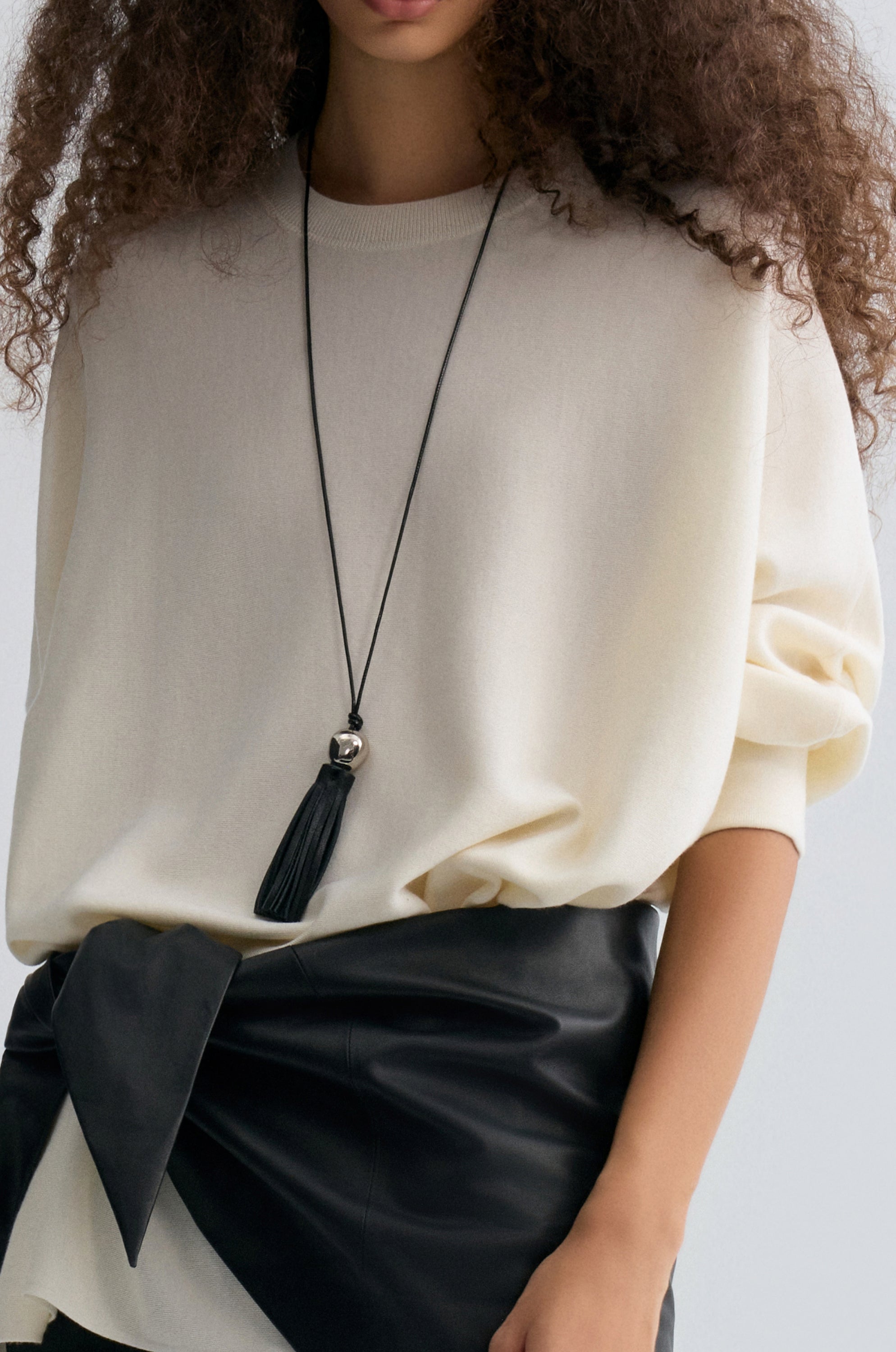 Cozy Merino Wool Sweater Cream