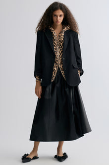 Leopard-print Zipper Hoodie