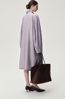 Zephy Trench Purple Ash