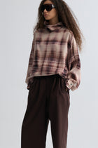 Check Printed Blouse