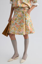 Floral Print Skirt