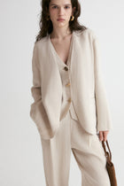 Annie Two-Piece Linen Blazer