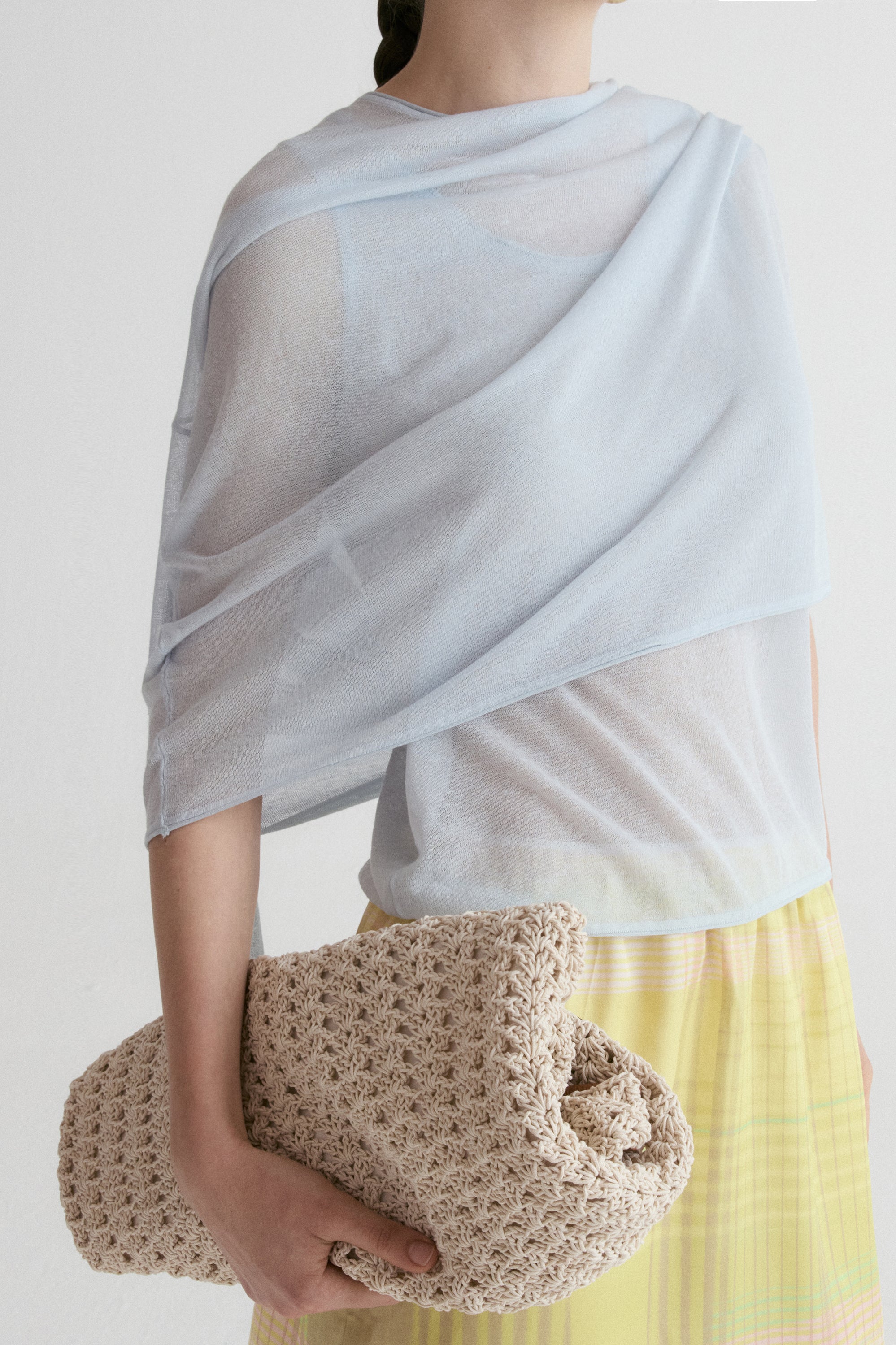 Two-piece Sweater-Ice Blue