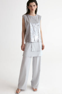 2in1 Set Trousers-Cloud Gray