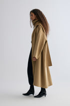 Oversized Double-faced Scarf Coat Hazel