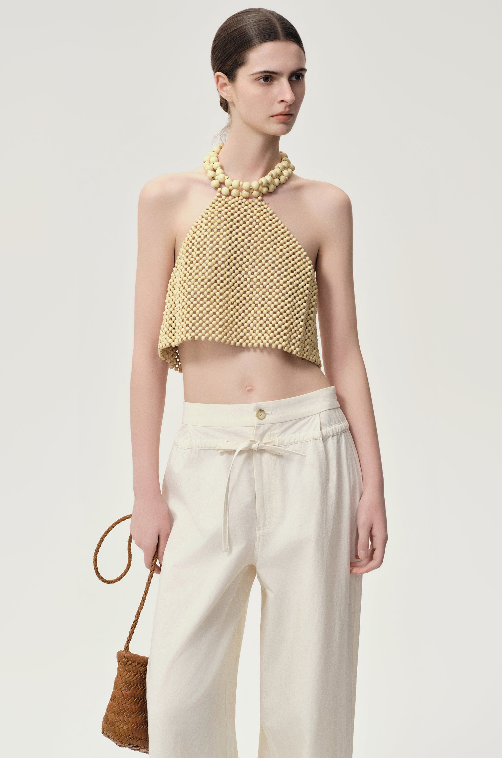 Reef Beaded Halter Top