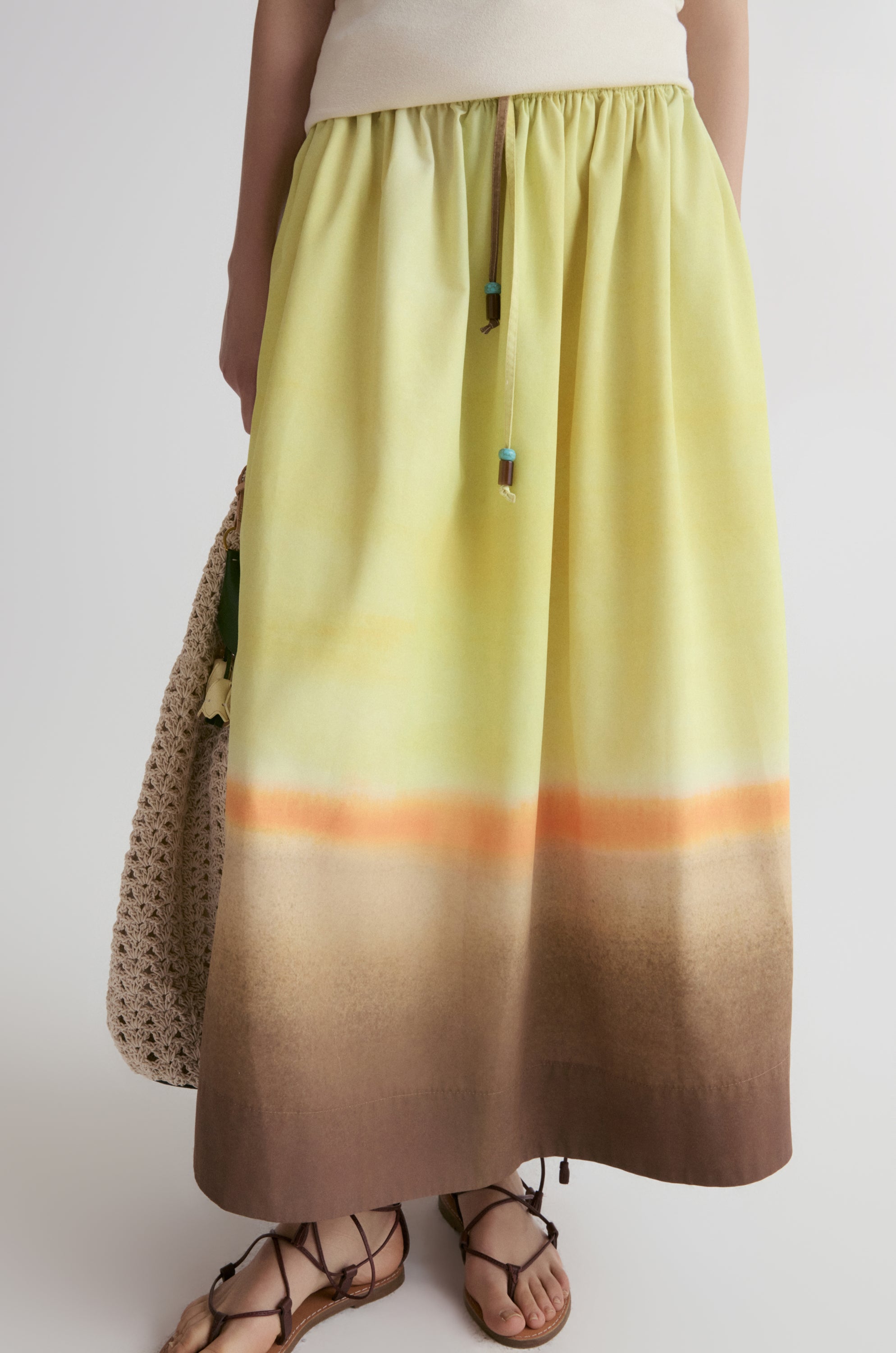 Tuscany Tie-dye Full Skirt