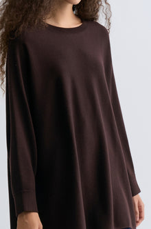 Cozy Merino Wool Sweater Chocolate