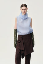 Layered Skirt Trousers Rum