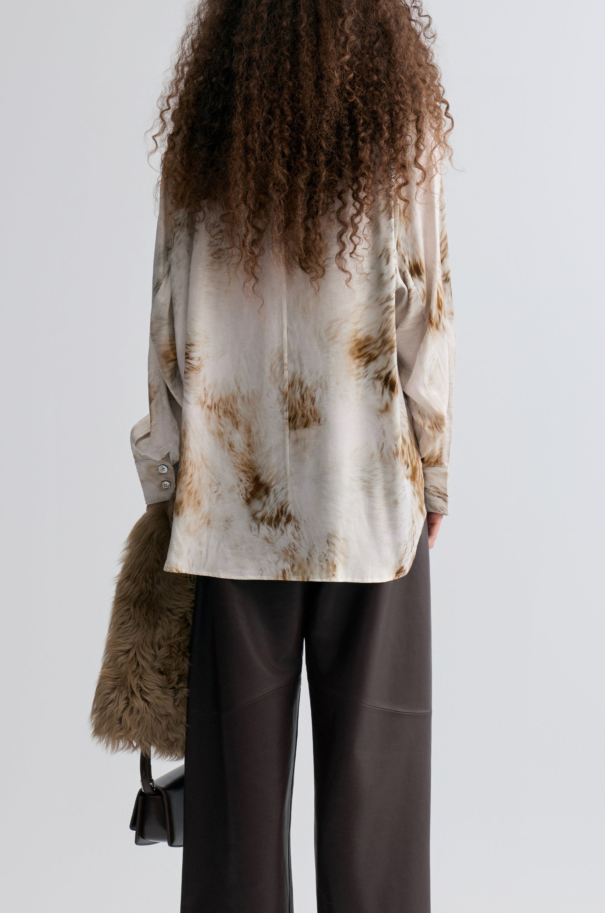 Fur Print Blouse