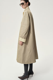 Amelie Trench Coat Khaki Beige/Butter