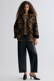 Paisley-print Jacquard Jacket