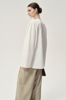 Sculptural Shaped Shirt Off-White