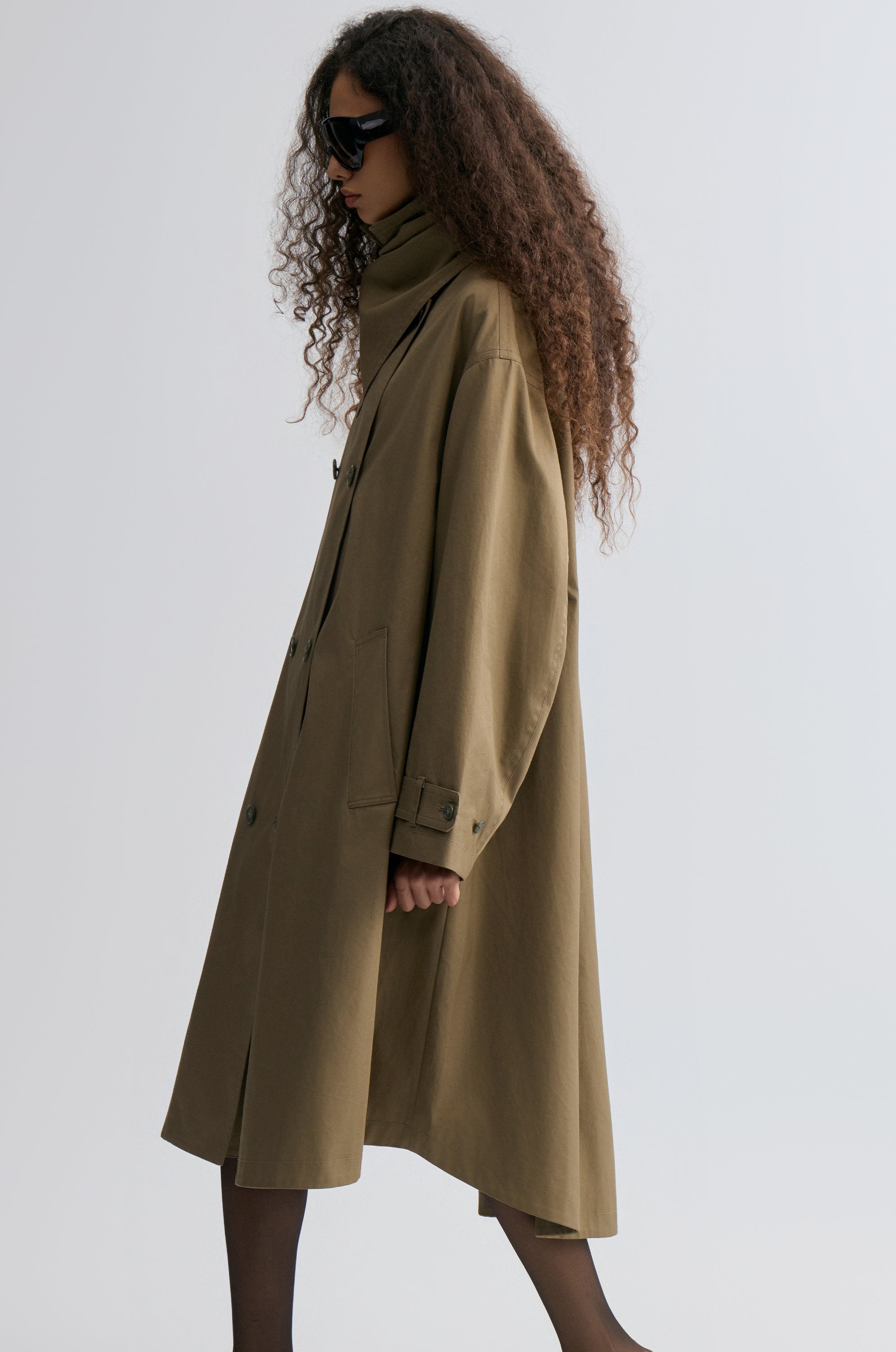 Signature Scarf Trench Coat