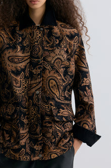 Paisley-print Jacquard Jacket