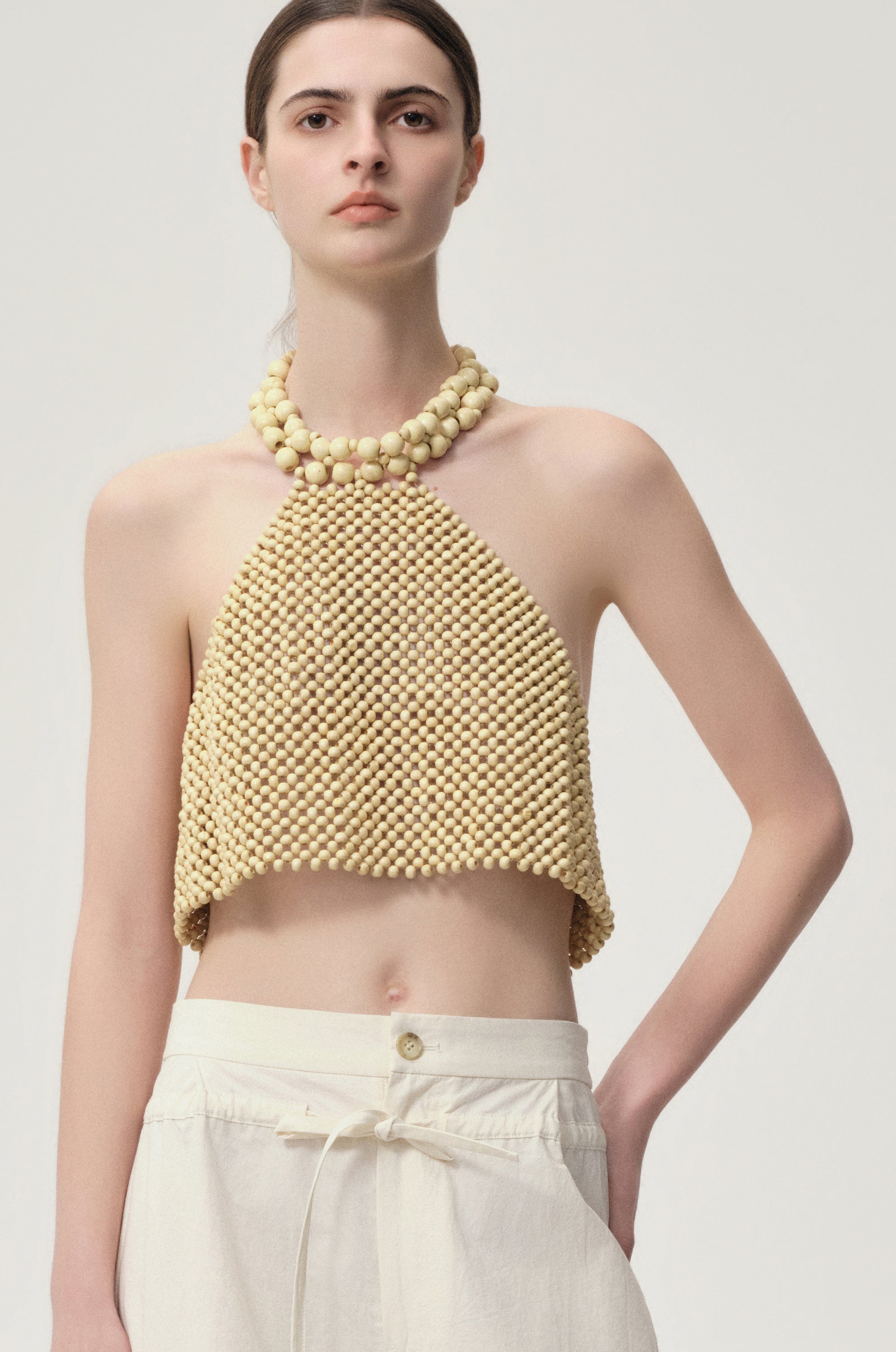 Reef Beaded Halter Top