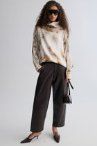 Fur Print Blouse