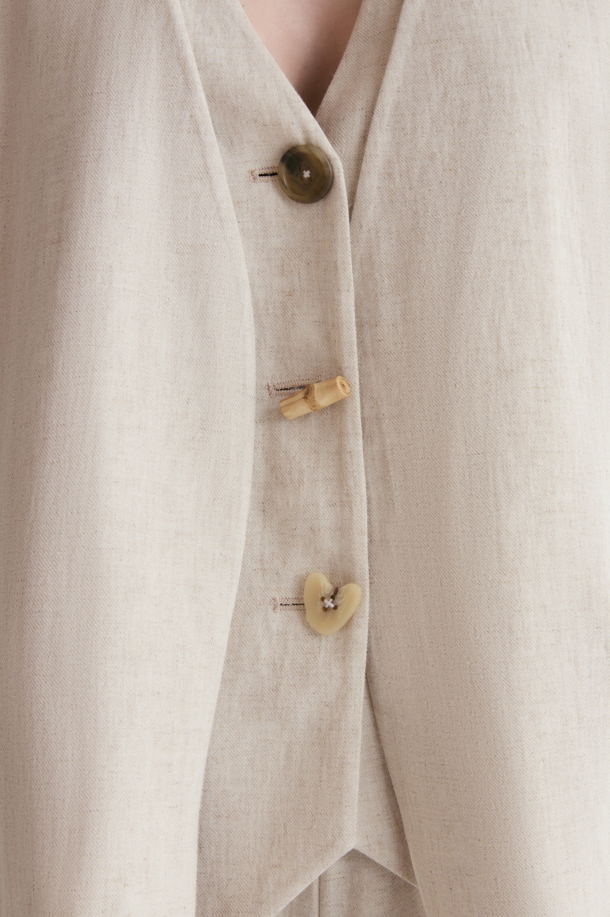Annie Two-Piece Linen Blazer