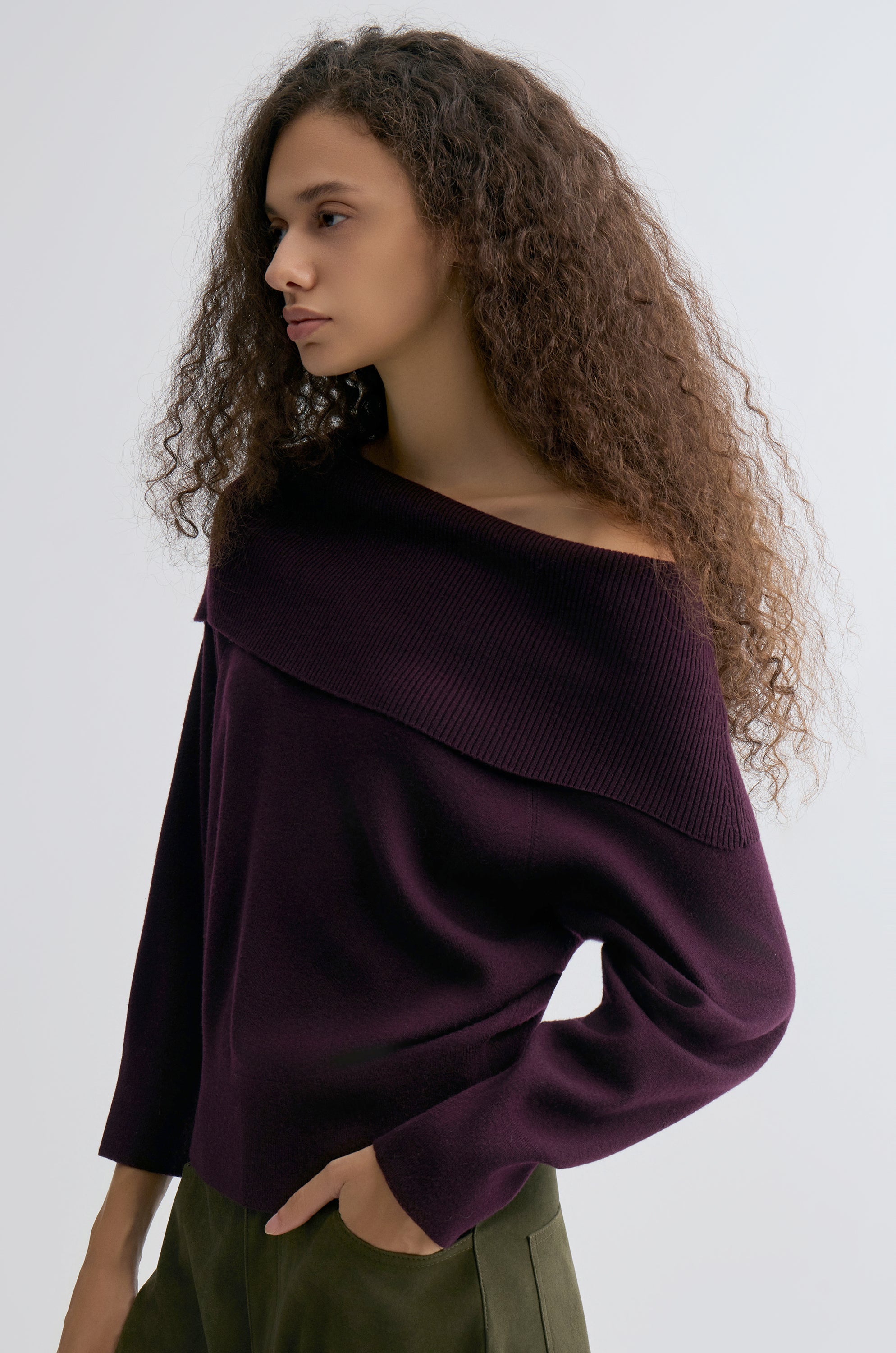 Carrie Off-the-shoulder Sweater