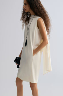 Opera Cape Dress Ivory