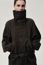 Retro Wool Jacket Black Olive