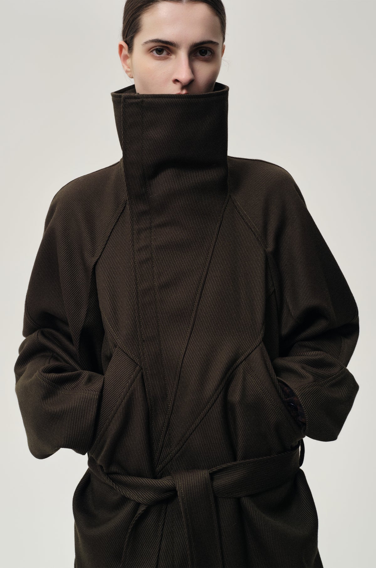 Retro Wool Jacket Black Olive