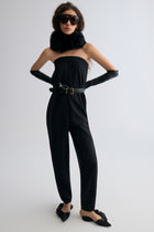 Strapless Tailored Jumpsuit