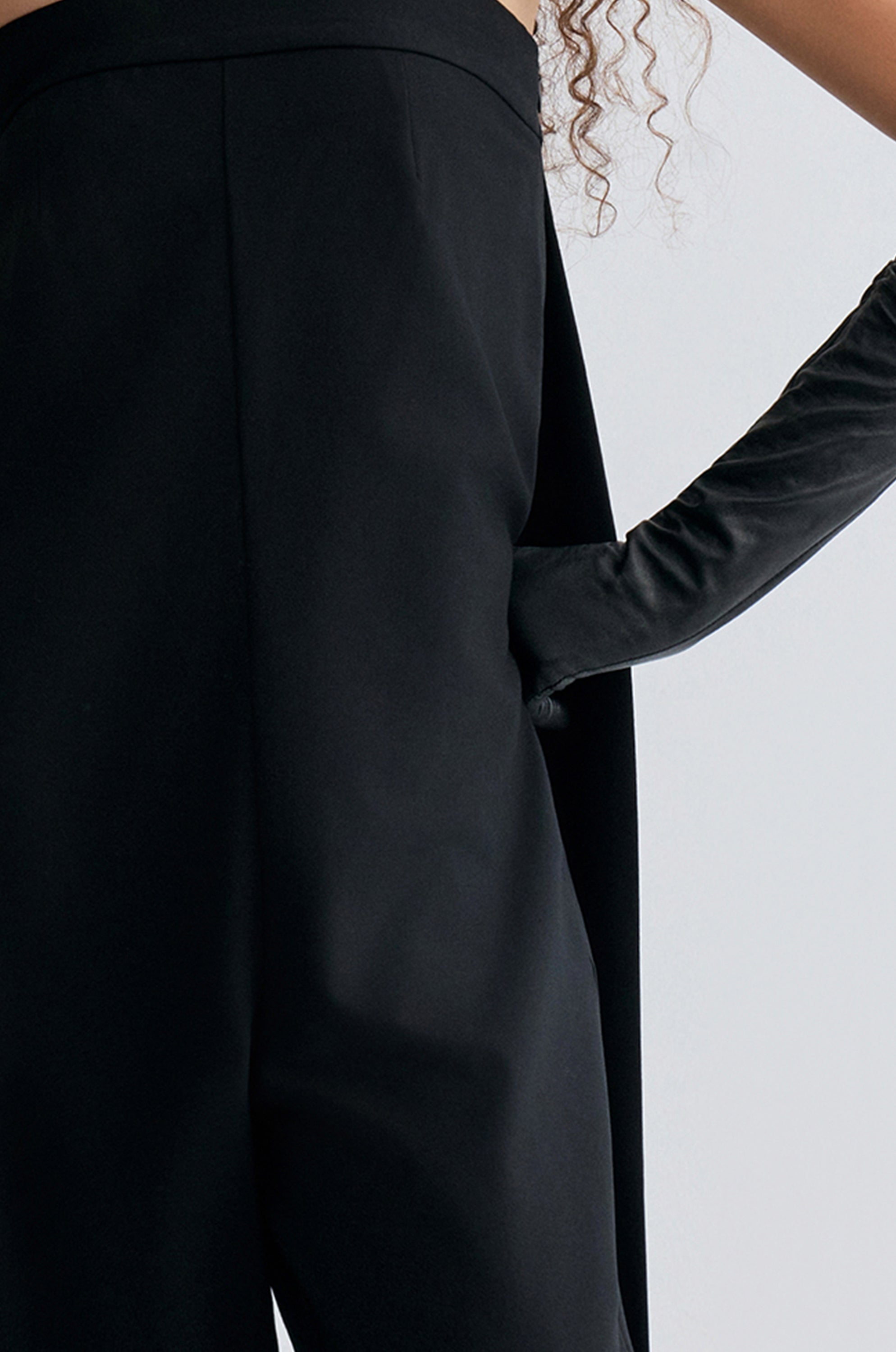 Strapless Tailored Jumpsuit