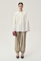 Sculptural Shaped Shirt Off-White