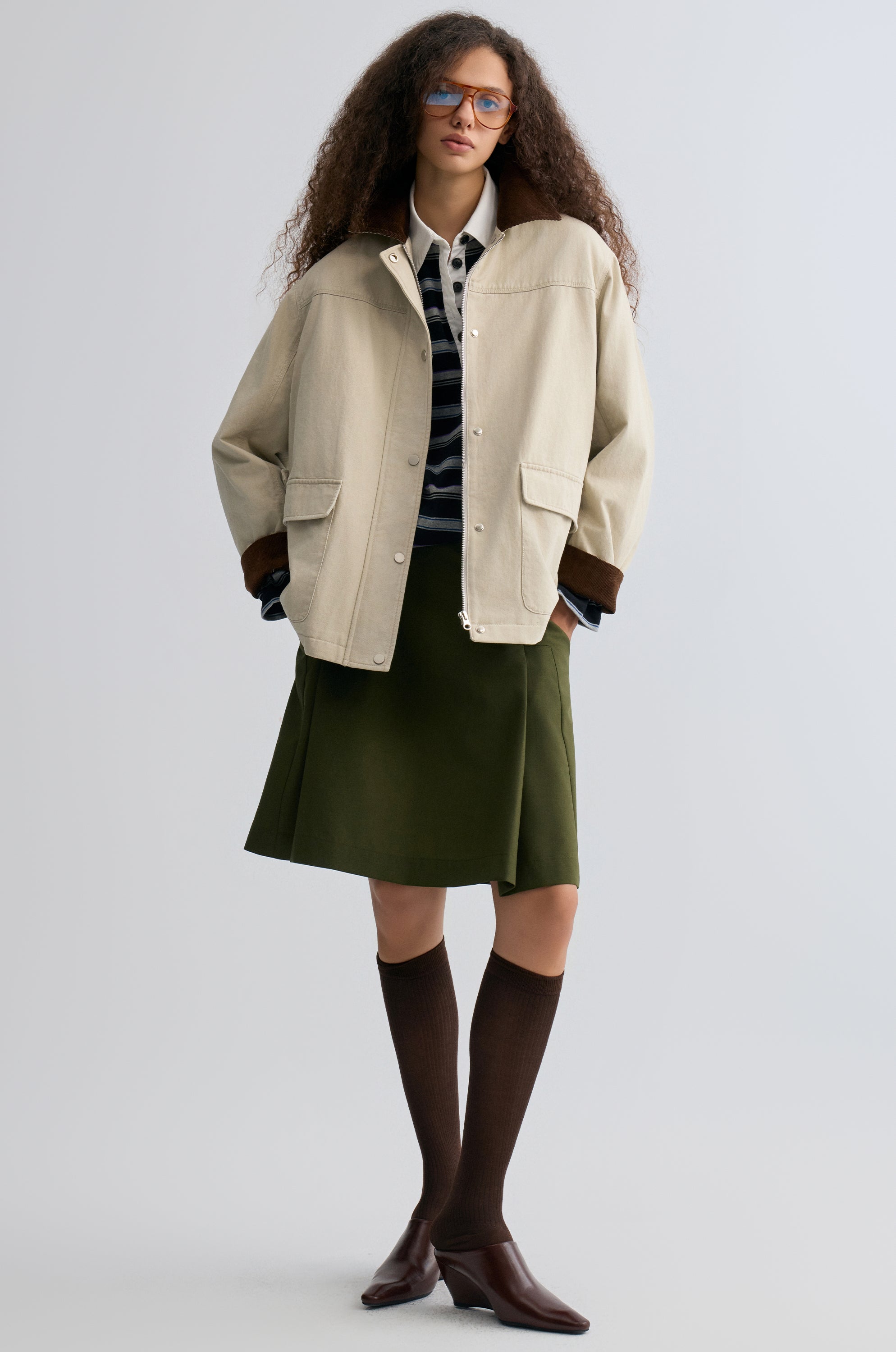 Washed Canvas Jacket