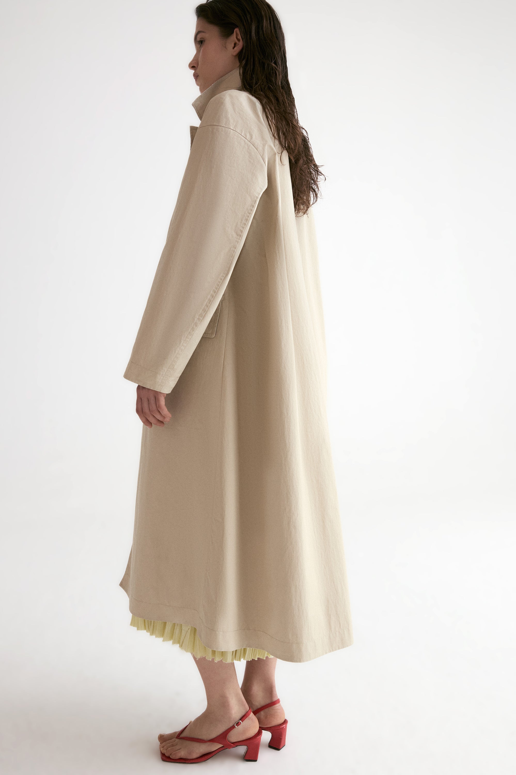 Cherbourg Reversible Trench Coat | Front Row Shop