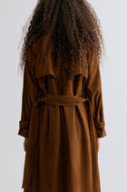 Bonnie Trenchcoat in Suede