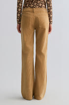 Corduroy Flared Trousers Sand