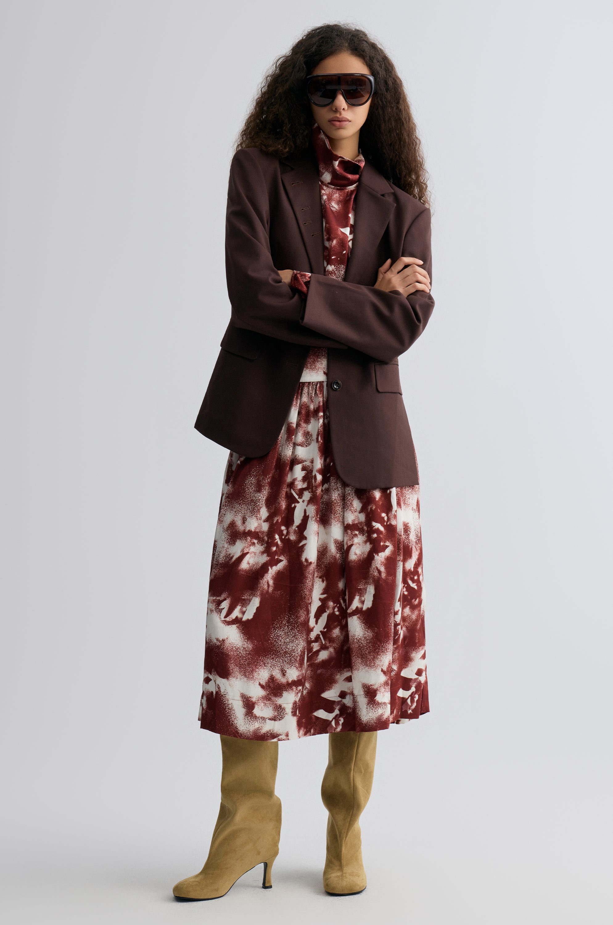 Shadow Flora Midi Dress