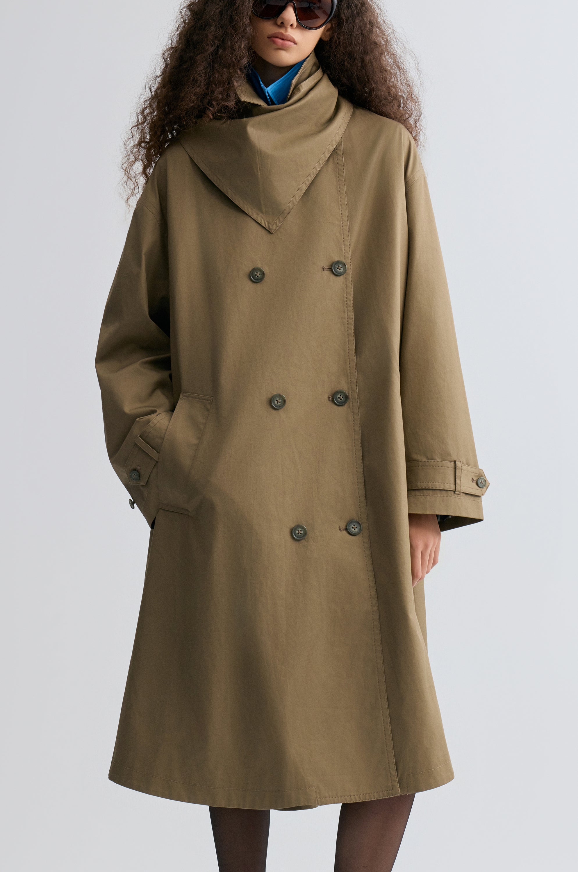 Signature Scarf Trench Coat