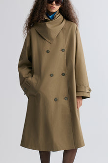 Signature Scarf Trench Coat