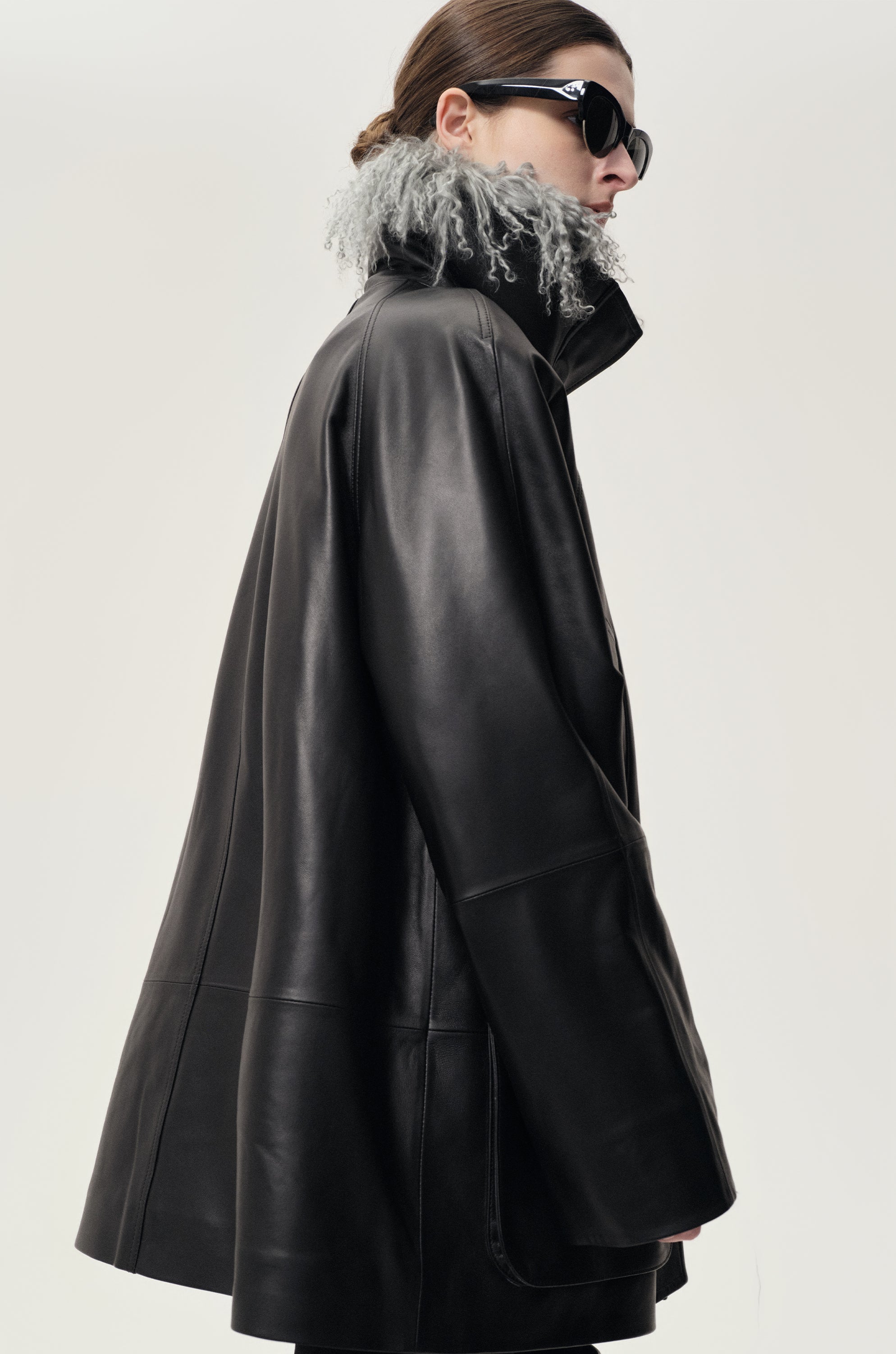 Celestine Leather Jacket Black