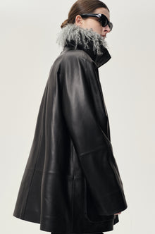 Celestine Leather Jacket Black