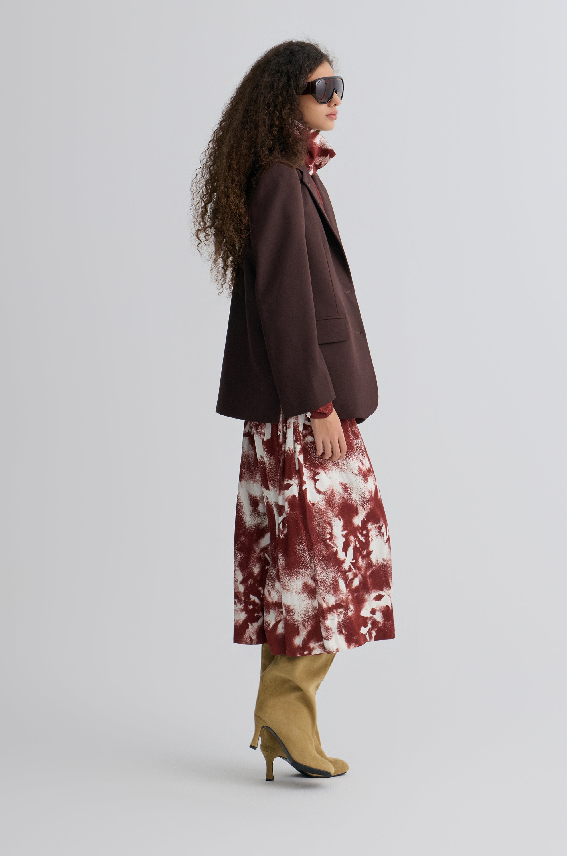 Shadow Flora Midi Dress
